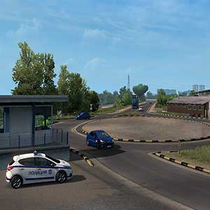 Euro Truck Simulator 2 Road to the Black Sea - Voiture de police