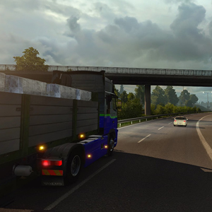 Euro Truck Simulator 2 Scandinavia - Passage souterrain