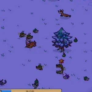 Everything is Crab The Animal Evolution Roguelite - Terrain enneigé