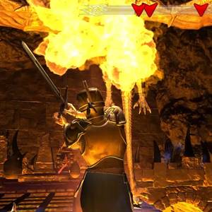 Evil's Den Forsaken Dungeon Plancher de lave