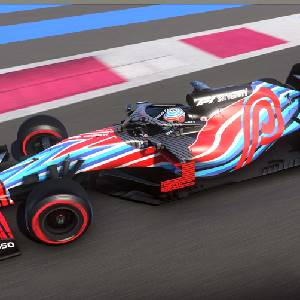 F1 2020 Seventy Edition DLC - Vue de Côté