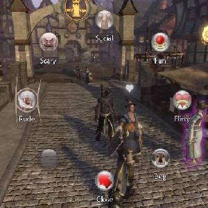 Fable 2 - Boutons d'Action