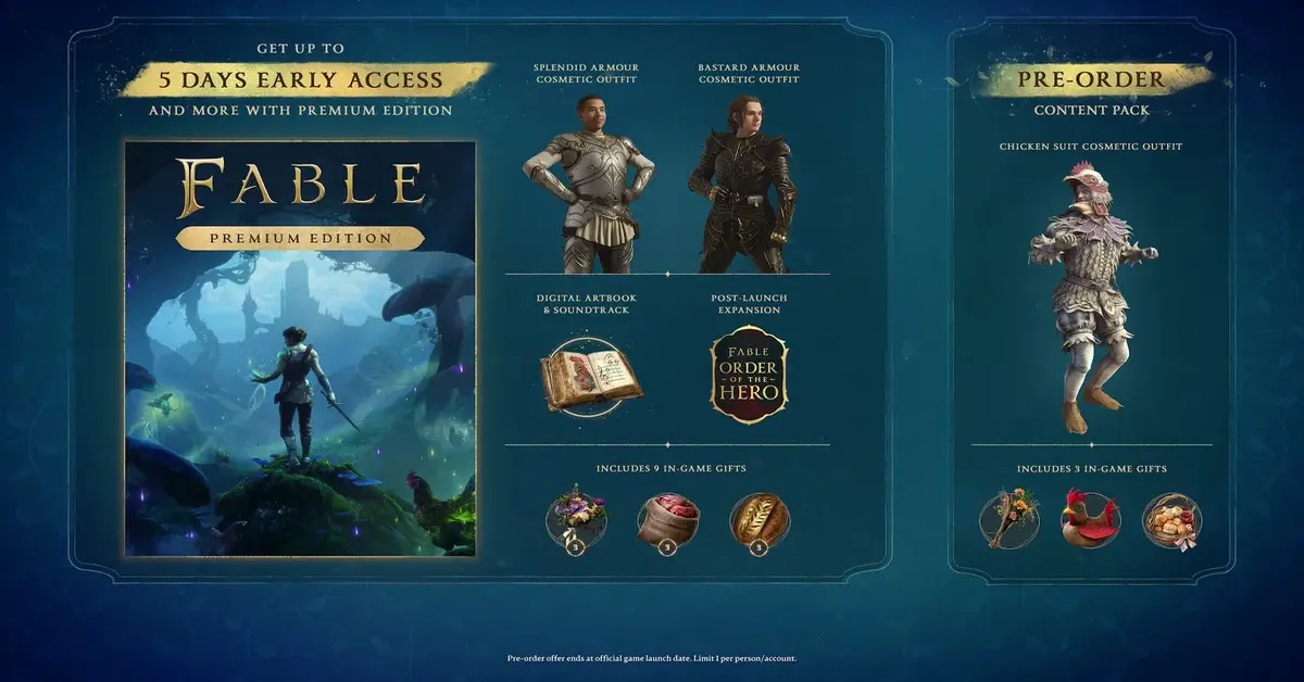 Fable Premium Edition Preorder