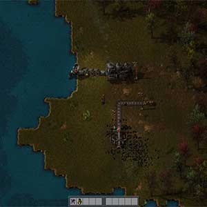 Factorio - Chemins de fer qui se croisent