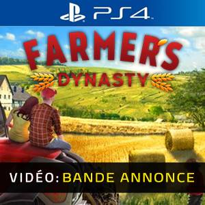 Farmer's Dynasty PS4- Bande-annonce