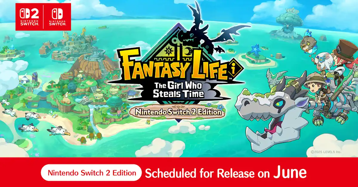 Jeu PC Fantasy Life I - Version Française - Envoi Instantané Digital - Sortie 2025 - Neuf