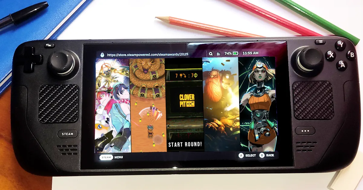 Rentrée : Top 5 des jeux Steam Deck à emporter partout
