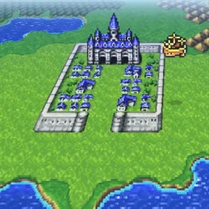 FINAL FANTASY 2 Pixel Remaster - Carte du Monde