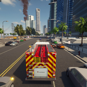 Firefighting Simulator The Squad Camion de pompiers