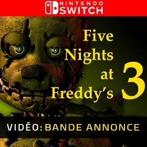 Five Nights at Freddy's 3 Nintendo Switch - Bande-annonce
