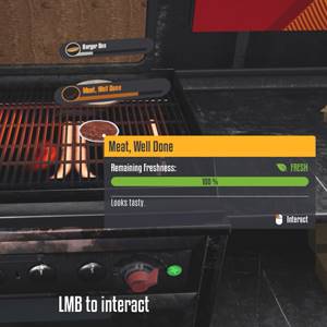 Food Truck Simulator - Griller la viande