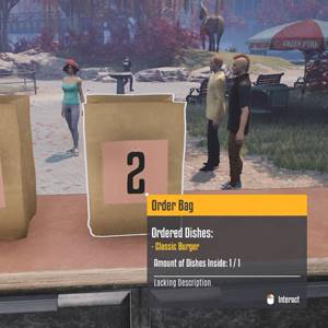 Food Truck Simulator - Commande de sacs