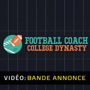 Football Coach College Dynasty - Bande-annonce vidéo