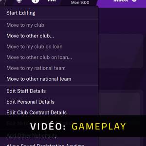 Football Manager 2021 In-game Editor Gameplay Video