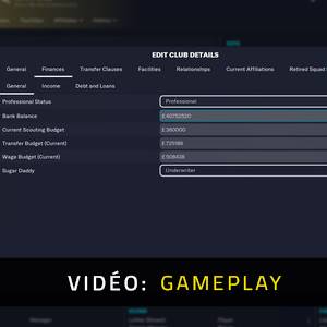 Football Manager 2023 In-game Editor Gameplay Video