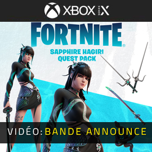 Fortnite Sapphire Hagiri Quest Pack Xbox Series X