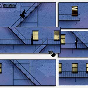 Art noir artisanal et animation