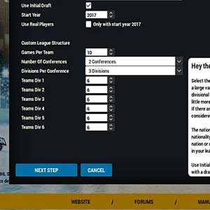 Créez votre propre univers de hockey