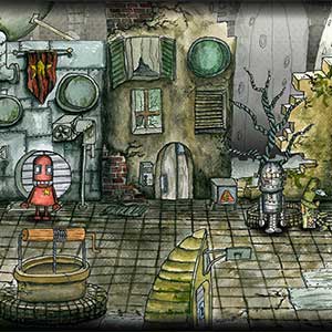 Futurust - Bâtiment en ruine