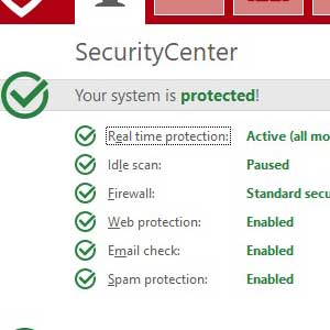 G Data Total Security - Centre de sécurité