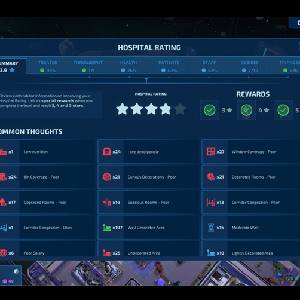 Galacticare - Classement de L'hôpital