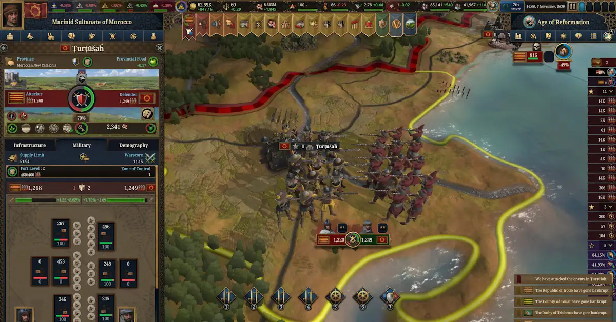 Le jeu de stratégie historique tant attendu de Paradox revient après 12 ans avec Europa Universalis V