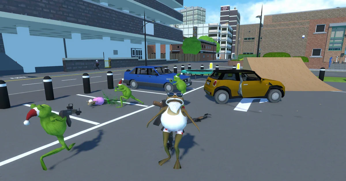 Amazing Frog? fait des vagues parmi les joueurs Xbox avec son humour absurde et sa liberté sandbox