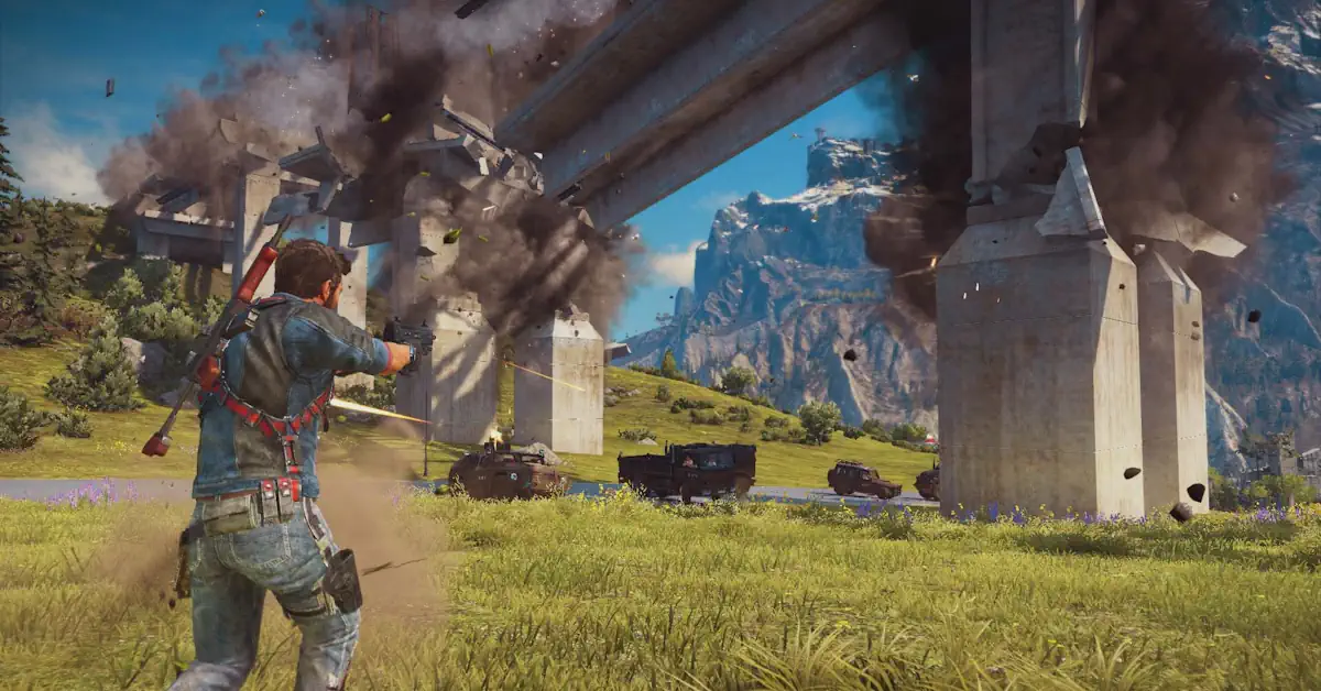 Le monde ouvert explosif de Just Cause 3 maintenant dispo sur PlayStation Plus