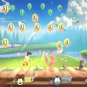 Garfield Lasagna Party - Le golf