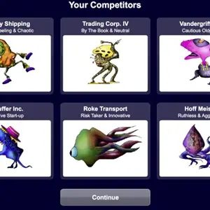 Gazillionaire – Concurrents