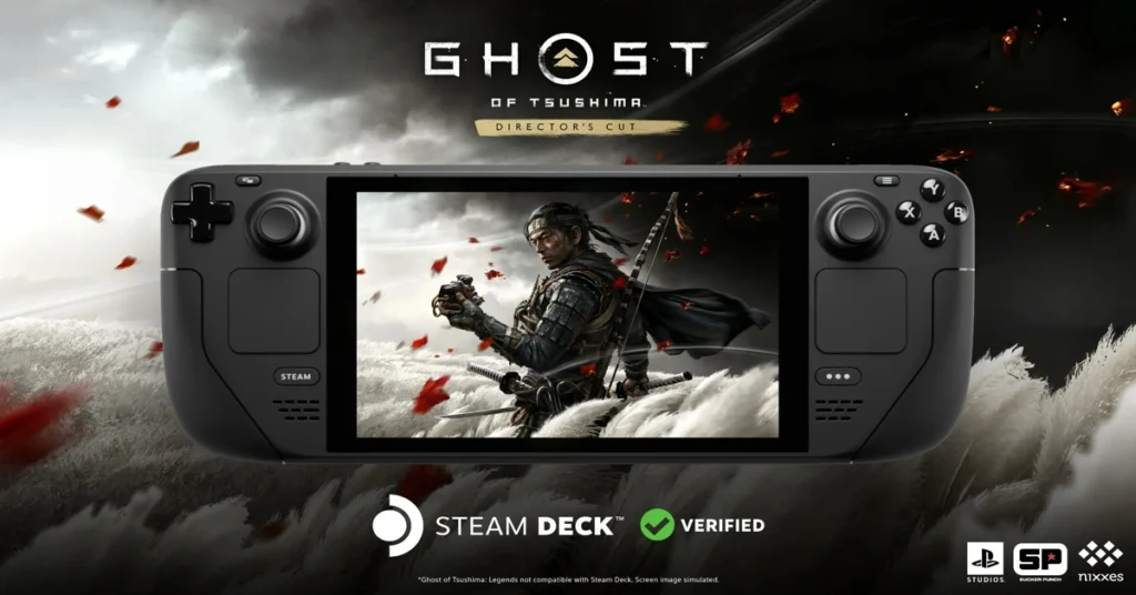 Ghost of Tsushima Steam Deck Verified