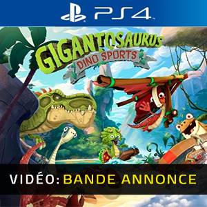 Gigantosaurus: Dino Sports PS4 - Bande-annonce