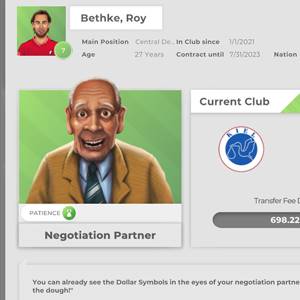 GOAL! The Club Manager - Partenaire de négociation