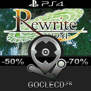 Rewrite Playstation 4