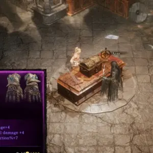 GOD FORSAKEN - Gants de Flamme du Néant