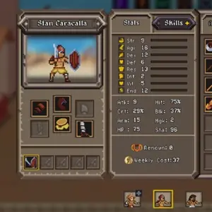 Gods of Sand - Statistiques