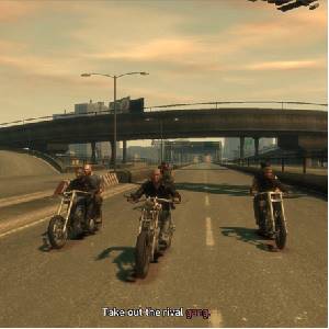 Grand Theft Auto Liberty City - Gang de Bikers