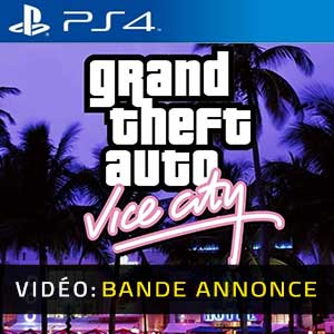 Grand Theft Auto Vice City - Bande-annonce Vidéo