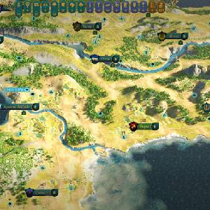 Great Houses of Calderia - Carte du Monde