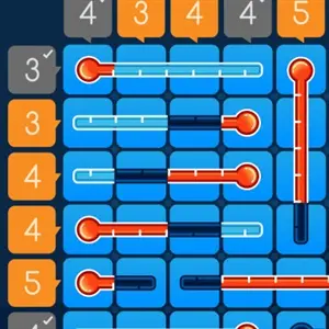 Grids of Thermometers - Puzzle