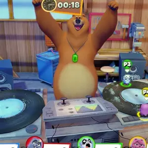 Grizzy and the Lemmings Crazy Party - Installation DJ