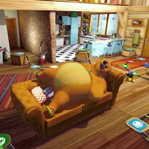 Grizzy and the Lemmings Crazy Party - Grizzy l'ours