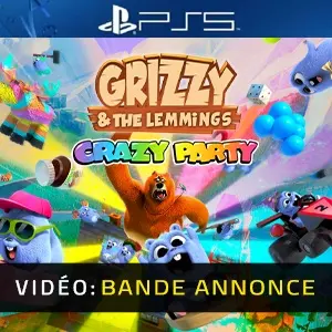 Grizzy and the Lemmings Crazy Party PS5 - Bande-annonce