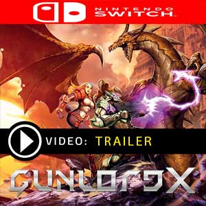 Gunlord X Nintendo Switch en boîte ou à télécharger