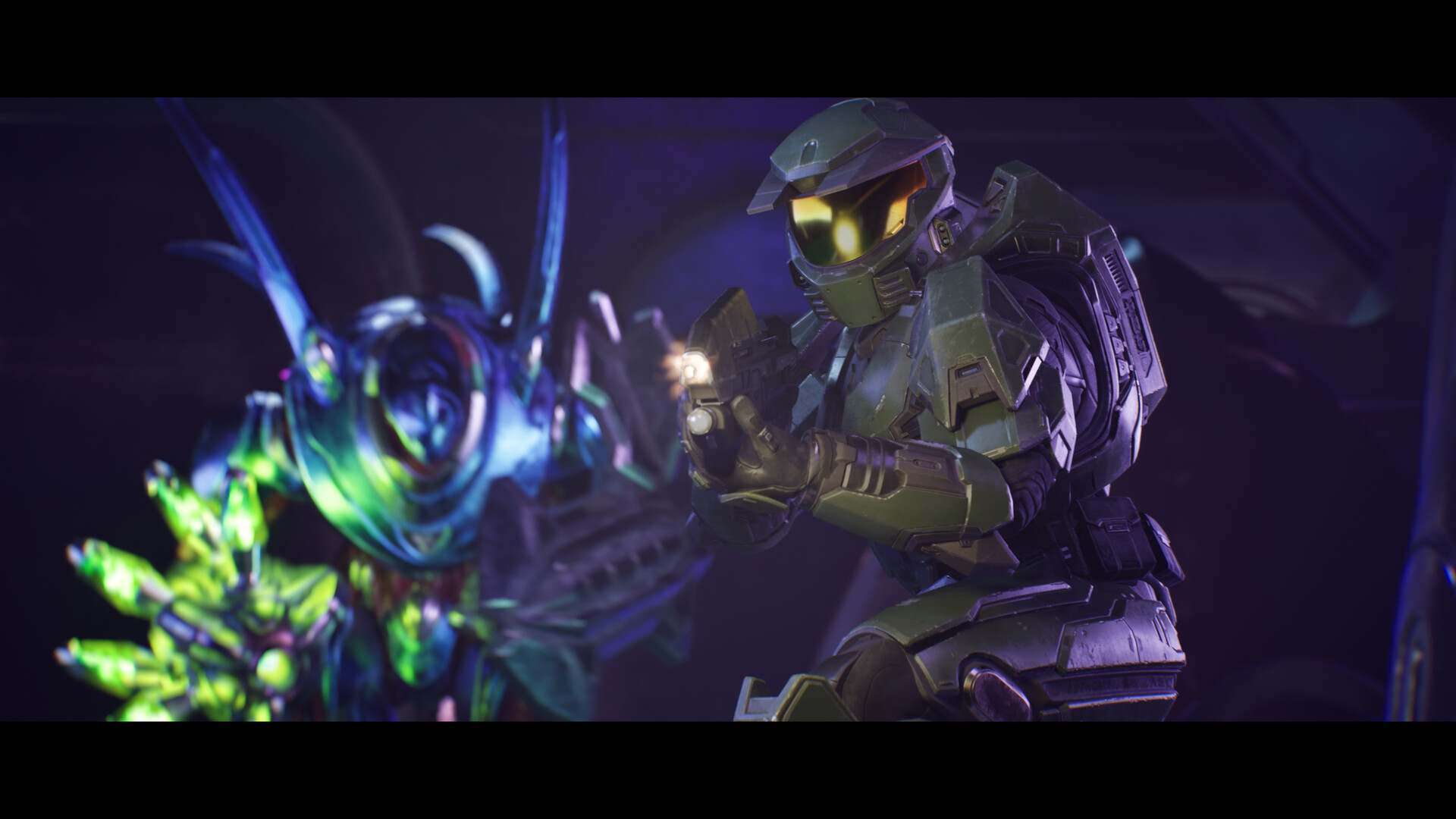 Scène de développement Halo Campaign Evolved montrant le détail du remake Unreal Engine 5
