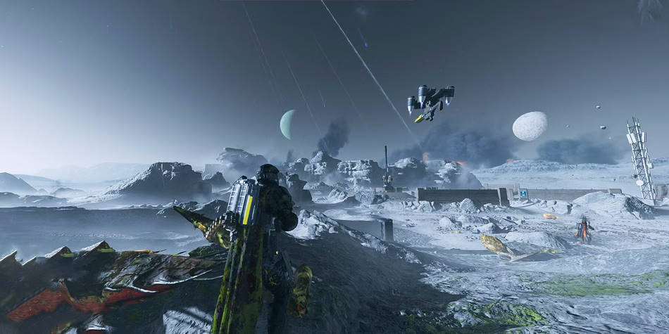 Une pluie de météorites sur Helldivers 2