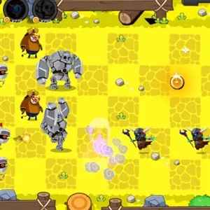 Heroes Battle Awakening - Golem et Sorcier