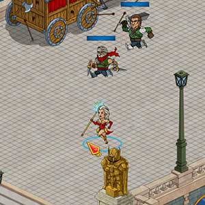 Attaque avec les soldats