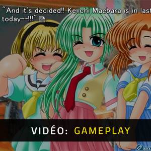 Higurashi When They Cry Hou Rei Vidéo de Gameplay