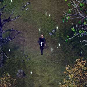 Commandant jerus marchant avec une équipe